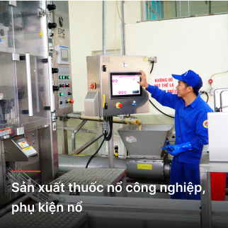 Sản xuất thuốc nổ nhũ tương trên dây chuyền thiết bị, công nghệ nhập từ Cộng hòa Pháp